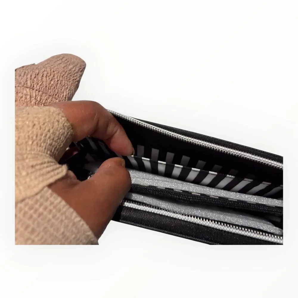 Marc Tetro Black Dog Print Wallet